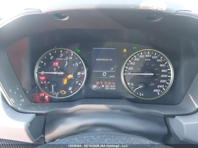 12538364 :رقم المزاد ، JF2GUHFC3S8246839 vin ، 2025 Subaru Crosstrek Onyx مزاد بيع