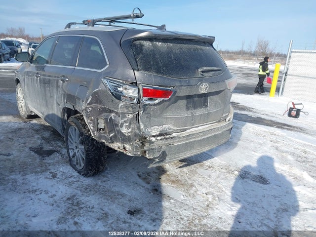 Toyota Highlander Xle 2014 5TDJKRFHXES021569 Image 3
