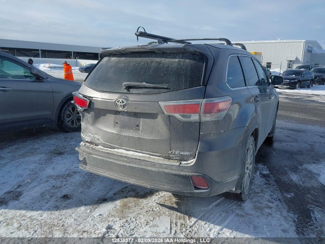 Toyota Highlander Xle 2014 5TDJKRFHXES021569 Image 4