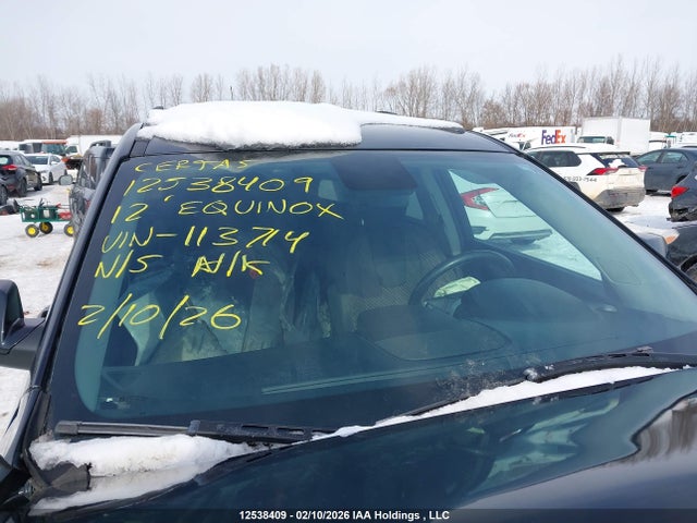 Продаж на аукціоні авто 2012 Chevrolet Equinox Lt, vin: 2GNALDEKXC6113714, номер лоту: 12538409