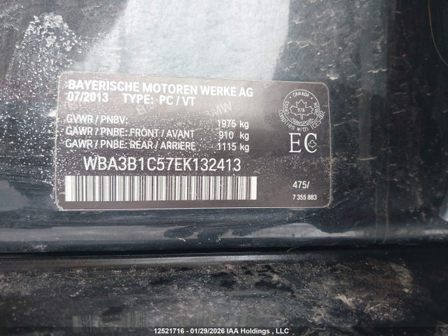 WBA3B1C57EK132413 BMW 320i