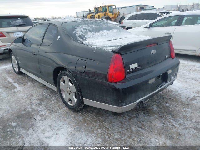 Aukcja sprzedaży 2007 Chevrolet Monte Carlo Ss, vin: 2G1WL15CX79380130, numer aukcji: 12538427