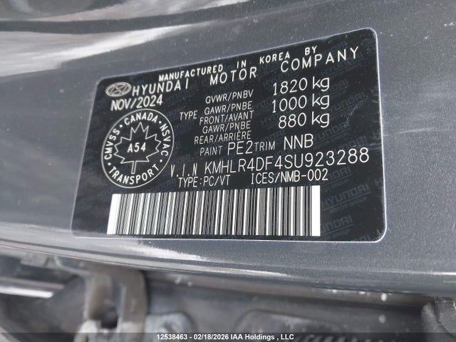 KMHLR4DF4SU923288 Hyundai Elantra