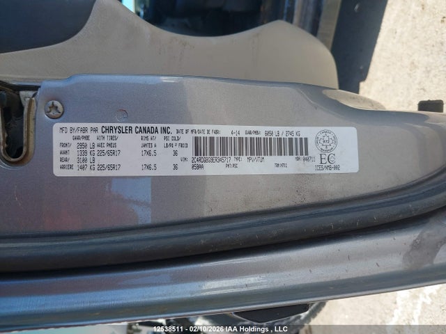 2C4RDGBG9ER345717 Dodge Grand Caravan Se
