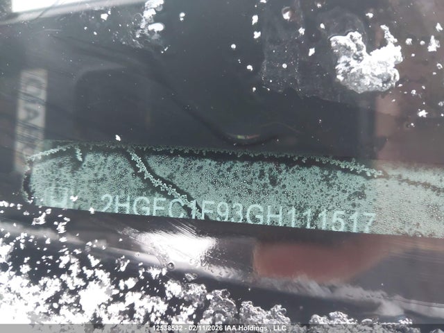 2HGFC1F93GH111517 Honda Civic