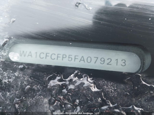 WA1CFCFP5FA079213 Audi Q5 2.0t Komfort