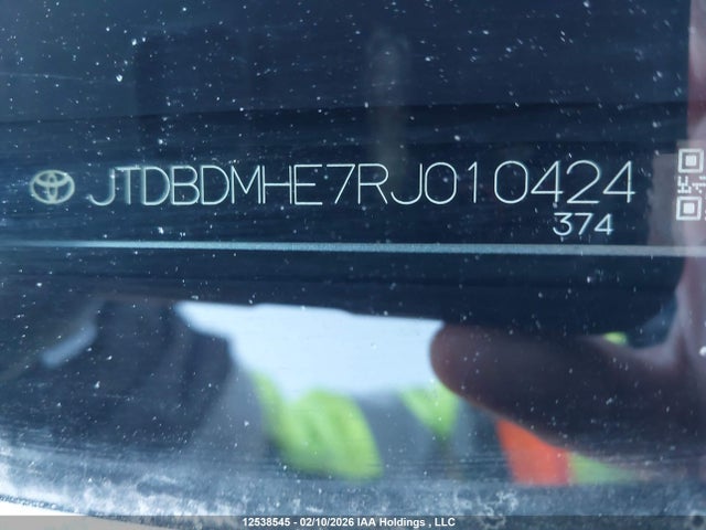JTDBDMHE7RJ010424 Toyota Corolla Hybrid Le