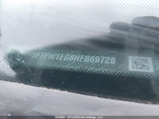 1FTFW1EG8HFB69728 Ford F-150 Xlt
