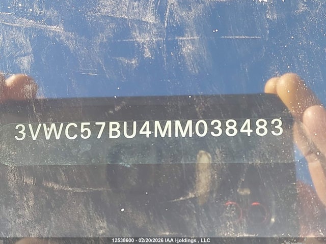 3VWC57BU4MM038483 Volkswagen Jetta Comfortline