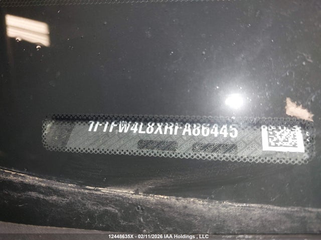1FTFW4L8XRFA86445 Ford F-150 Tremor