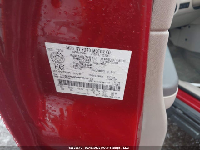 Продаж на аукціоні авто 2011 Ford Escape Xlt Automatic, vin: 1FMCU0DG4BKB08133, номер лоту: 12538619