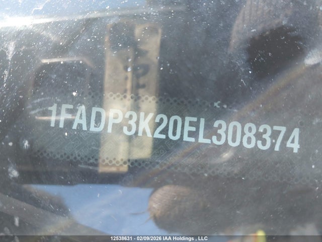 12538631 :رقم المزاد ، 1FADP3K20EL308374 vin ، 2014 Ford Focus Se مزاد بيع