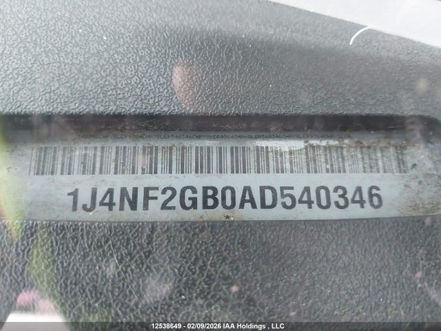Auction sale of the 2010 Jeep Patriot Sport, vin: 1J4NF2GB0AD540346, lot number: 12538649