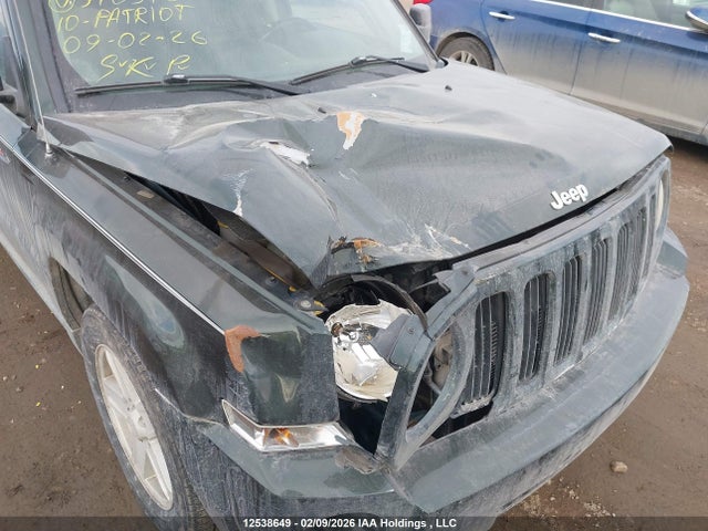Auction sale of the 2010 Jeep Patriot Sport, vin: 1J4NF2GB0AD540346, lot number: 12538649