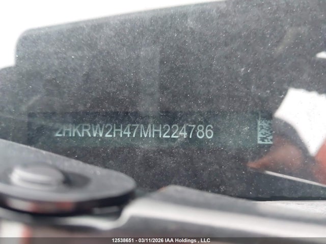 2HKRW2H47MH224786 Honda Cr-v Sport