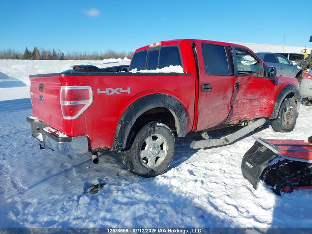 12538686 :رقم المزاد ، 1FTEW1E81AFD44430 vin ، 2010 Ford F150 Supercrew مزاد بيع