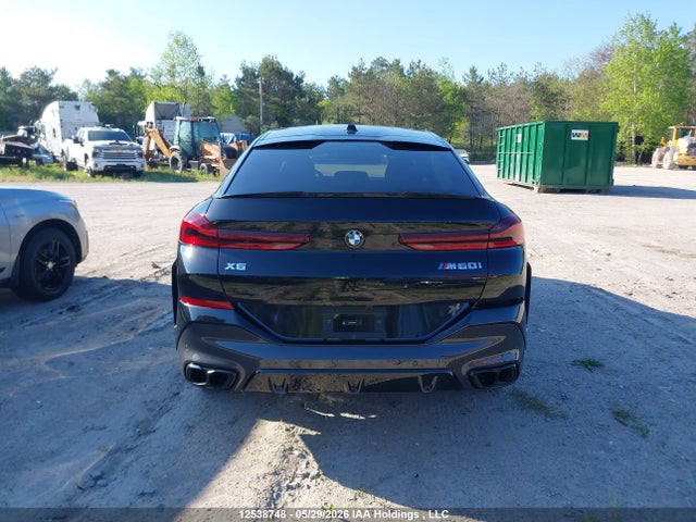 12538748 :رقم المزاد ، 5UX43EX02S9Y59700 vin ، 2025 Bmw X6 M60i Xdrive مزاد بيع