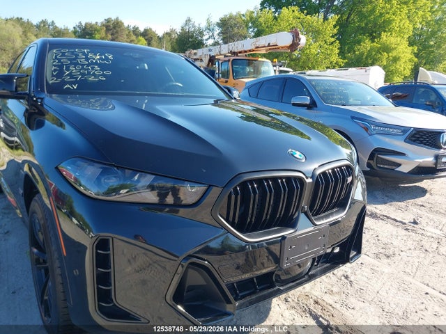 12538748 :رقم المزاد ، 5UX43EX02S9Y59700 vin ، 2025 Bmw X6 M60i Xdrive مزاد بيع