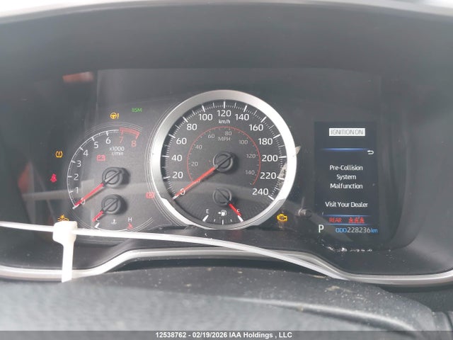 JTNK4MBE0N3165089 Toyota COROLLA HATCHBACK