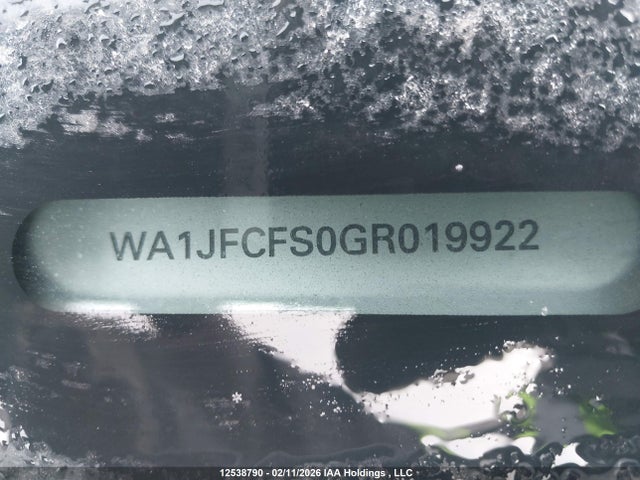 WA1JFCFS0GR019922 Audi Q3 Progressiv