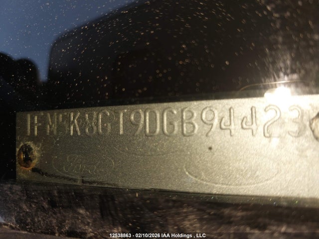 2013 Ford Explorer Sport მანქანა იყიდება აუქციონზე, vin: 1FM5K8GT9DGB94423, აუქციონის ნომერი: 12538863