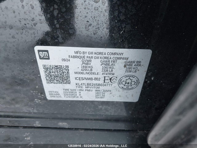 Buick Envista 2025 KL47LBE24SB034777 Image 9