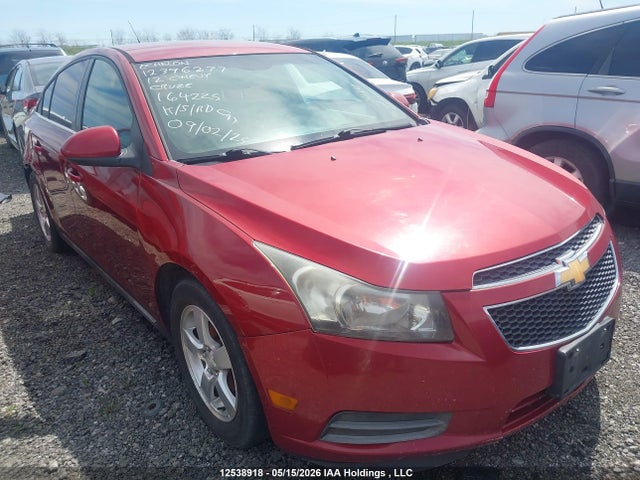 Aukcja sprzedaży 2012 Chevrolet Cruze Lt Turbo, vin: 1G1PG5SC4C7164225, numer aukcji: 12538918