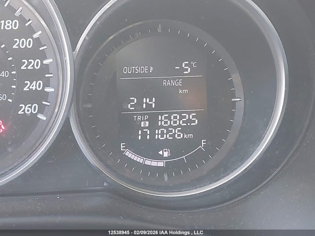 12538945 :رقم المزاد ، JM3KE2CY1F0436086 vin ، 2015 Mazda Cx-5 Touring مزاد بيع