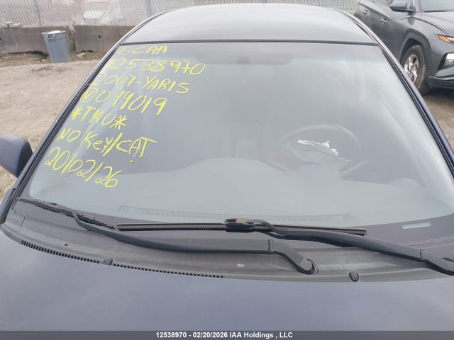 Aukcja sprzedaży 2007 Toyota Yaris, vin: JTDBT923871044019, numer aukcji: 12538970