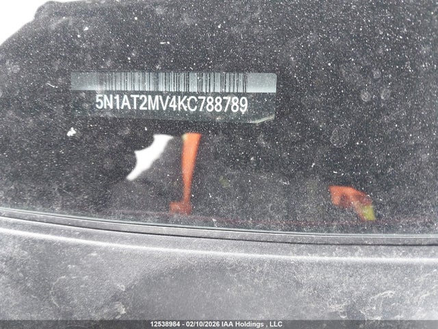 5N1AT2MV4KC788789 Nissan Rogue S/sl/sv