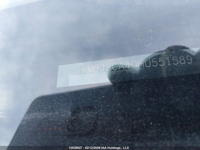 KM8J3CA40HU551589 Hyundai TUCSON SE