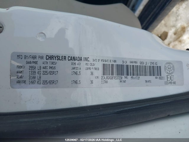 2C4JRGAG8FR537230 RAM Cargo