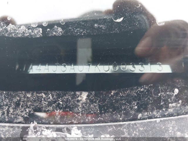 JA4AJ3AU7KU603313 Mitsubishi Rvr Se/se Black Edition/se Limited Edition