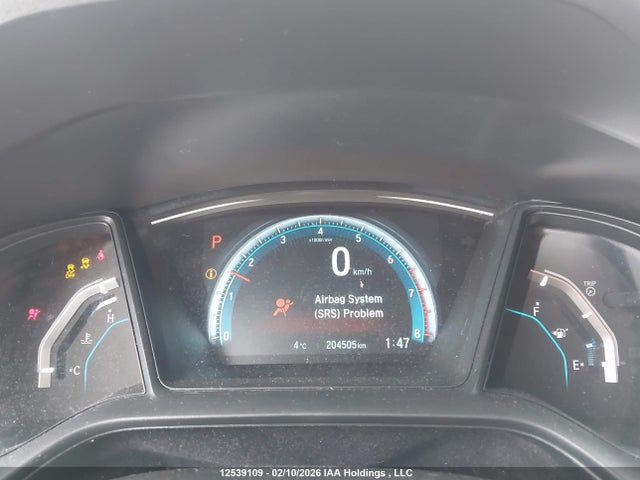 2017 Honda Civic Lx მანქანა იყიდება აუქციონზე, vin: SHHFK7H21HU304484, აუქციონის ნომერი: 12539109