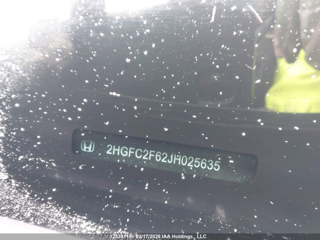 2HGFC2F62JH025635 Honda CIVIC SE