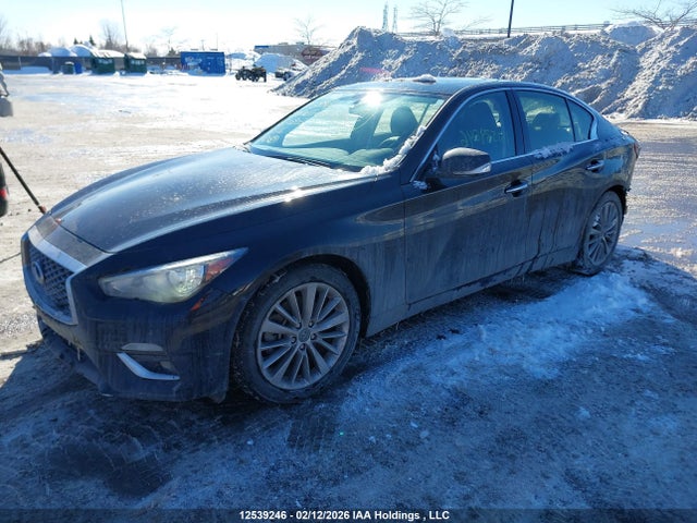 12539246 :رقم المزاد ، JN1EV7BR0RM630203 vin ، 2024 Infiniti Q50 Luxe مزاد بيع