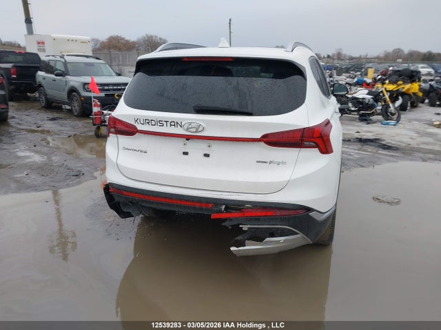 2022 Hyundai Santa Fe Luxury Plug-in Hybrid Awd მანქანა იყიდება აუქციონზე, vin: KM8S7DA29NU060124, აუქციონის ნომერი: 12539283
