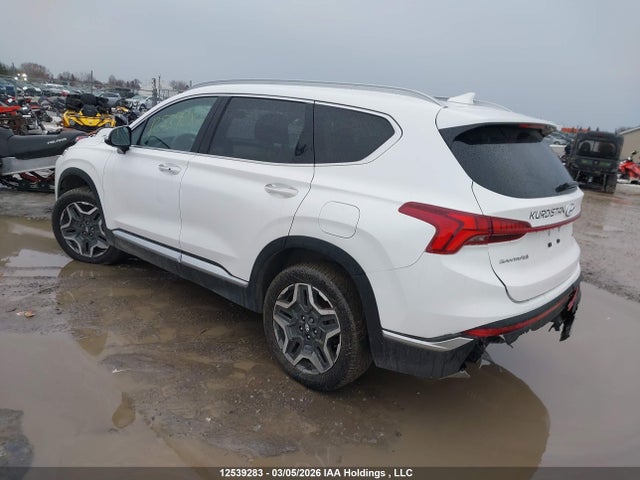 2022 Hyundai Santa Fe Luxury Plug-in Hybrid Awd მანქანა იყიდება აუქციონზე, vin: KM8S7DA29NU060124, აუქციონის ნომერი: 12539283