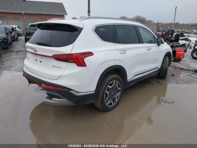 2022 Hyundai Santa Fe Luxury Plug-in Hybrid Awd მანქანა იყიდება აუქციონზე, vin: KM8S7DA29NU060124, აუქციონის ნომერი: 12539283