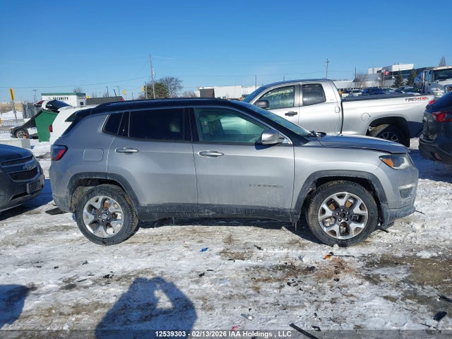 2018 Jeep Compass Limited მანქანა იყიდება აუქციონზე, vin: 3C4NJDCB7JT417255, აუქციონის ნომერი: 12539303