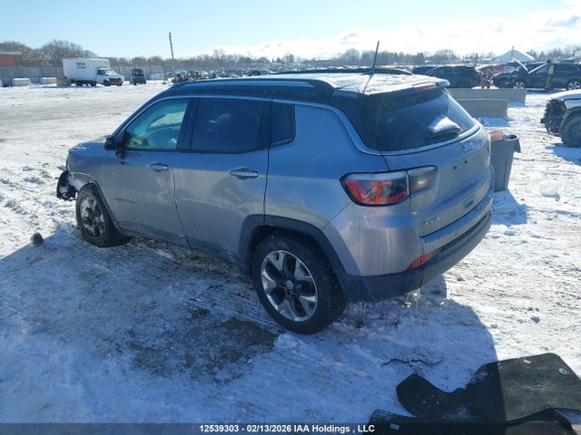 2018 Jeep Compass Limited მანქანა იყიდება აუქციონზე, vin: 3C4NJDCB7JT417255, აუქციონის ნომერი: 12539303
