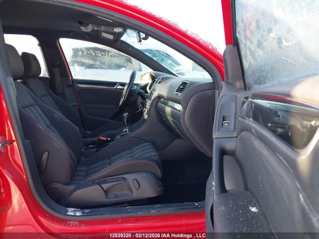 2012 Volkswagen Golf Gti მანქანა იყიდება აუქციონზე, vin: WVWGV7AJ6CW308291, აუქციონის ნომერი: 12539320