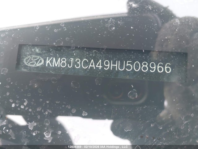 KM8J3CA49HU508966 Hyundai Tucson Limited/sport And Eco/se