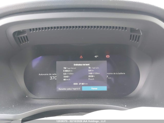 LYVH60DVXPB327963 Volvo Xc60 Core