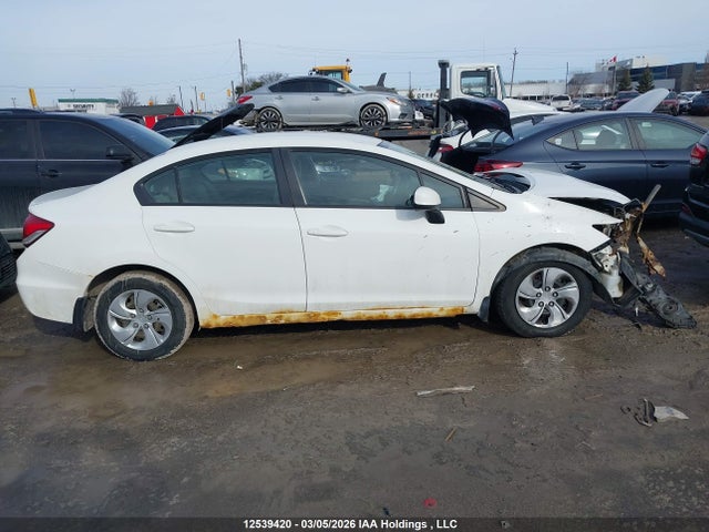 Aukcja sprzedaży 2013 Honda Civic Lx, vin: 2HGFB2F44DH107694, numer aukcji: 12539420