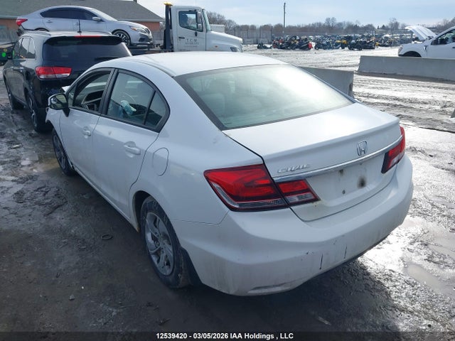 Aukcja sprzedaży 2013 Honda Civic Lx, vin: 2HGFB2F44DH107694, numer aukcji: 12539420