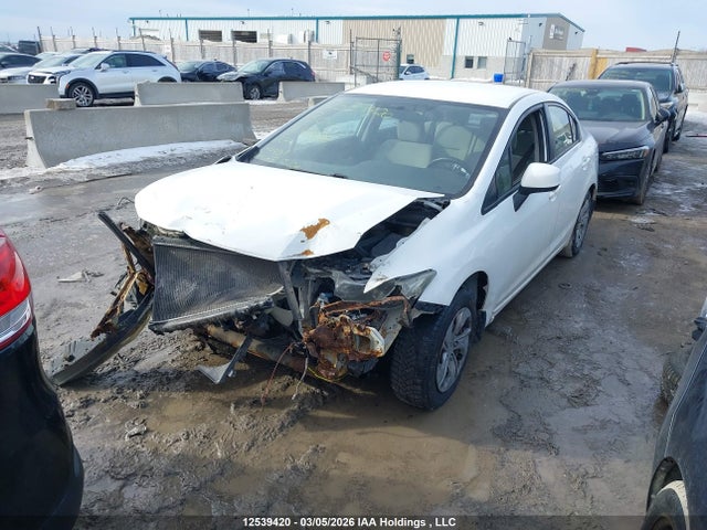 Aukcja sprzedaży 2013 Honda Civic Lx, vin: 2HGFB2F44DH107694, numer aukcji: 12539420