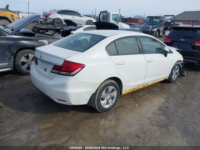 Aukcja sprzedaży 2013 Honda Civic Lx, vin: 2HGFB2F44DH107694, numer aukcji: 12539420