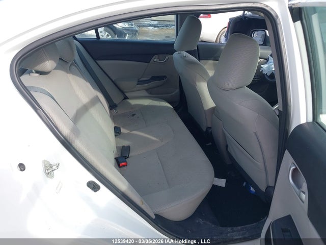 Aukcja sprzedaży 2013 Honda Civic Lx, vin: 2HGFB2F44DH107694, numer aukcji: 12539420