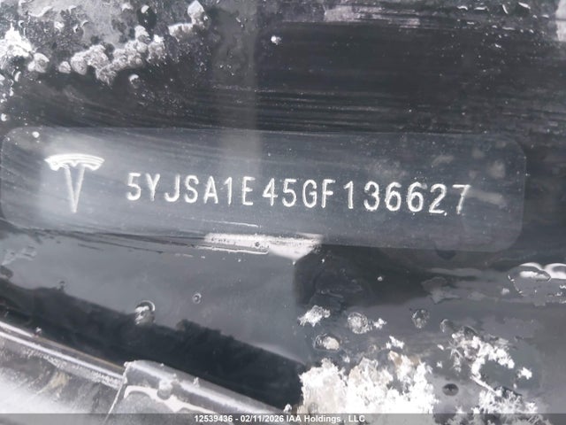 5YJSA1E45GF136627 Tesla Model S 90d/p100d/p85d/p90d